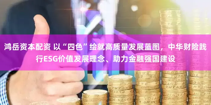 鸿岳资本配资 以“四色”绘就高质量发展蓝图，中华财险践行ESG价值发展理念、助力金融强国建设