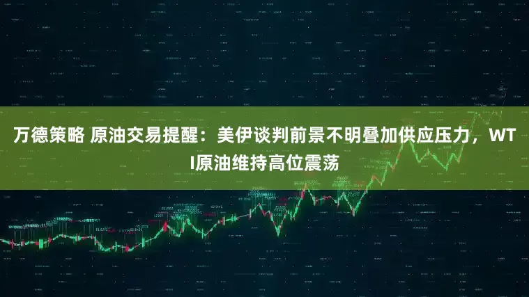 万德策略 原油交易提醒:美伊谈判前景不明叠加供应压力,WTI原油维持高位震荡