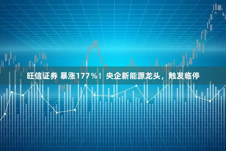 旺信证券 暴涨177%!央企新能源龙头,触发临停